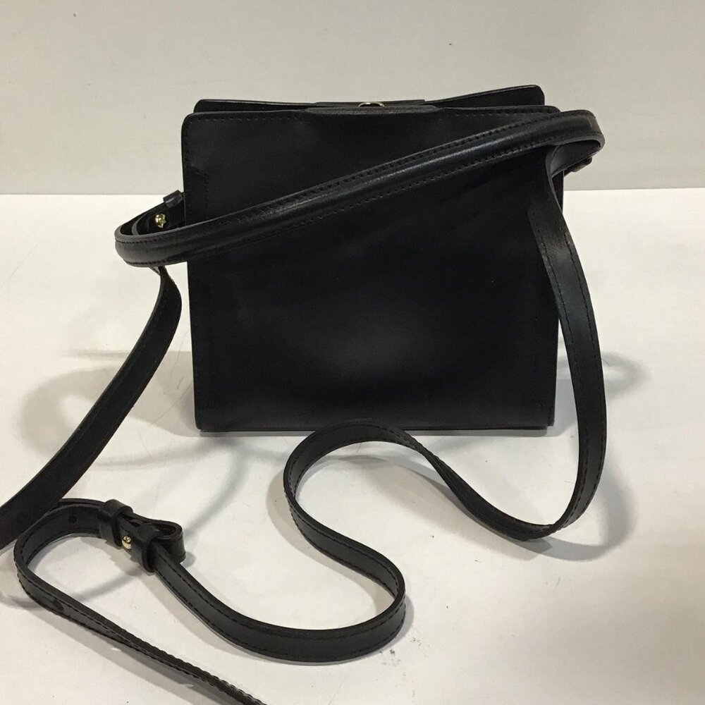 Gianni Chiarini Leather Crossbody Bag Black - Picture 3 of 9
